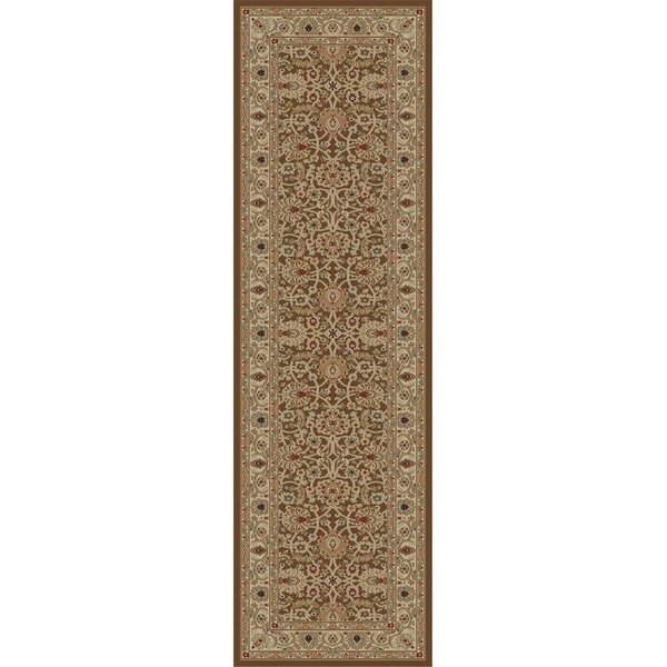 Concord Global 3 ft. 11 in. x 5 ft. 5 in.Ankara Mahal - Brown 65584